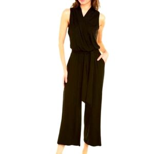 NEW.  Trina Turk Marianela Black Sleeveless Crop...Size Small